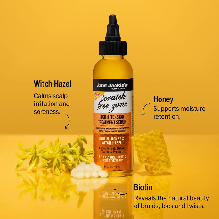 Aunt Jackie's Biotin Scratch Free Zone Treatment Serum 4oz