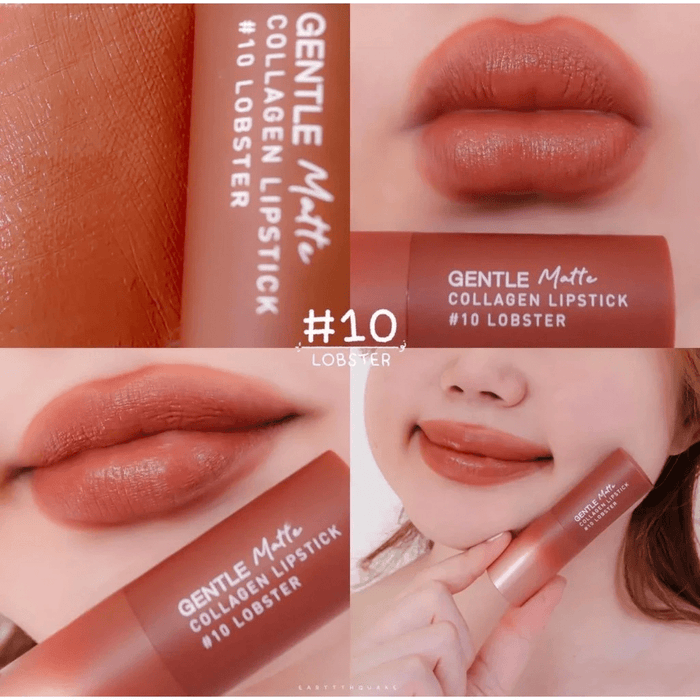 Baby Bright Gentle Matte Collagen Lipstick أحمر شفاه بيبي برايت جنتل مات كولاجين - Princess Cosmetics Qatar