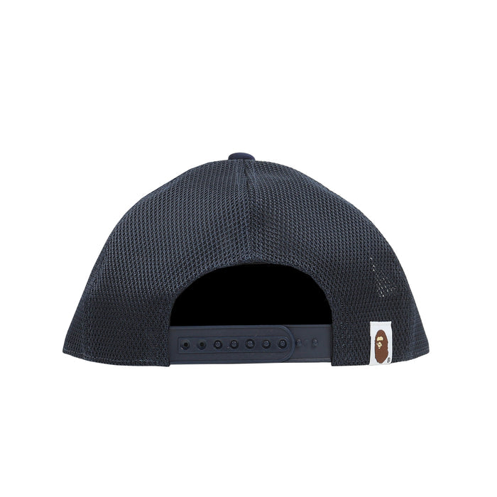 Bape Glitter Print Mesh Cap - Navy