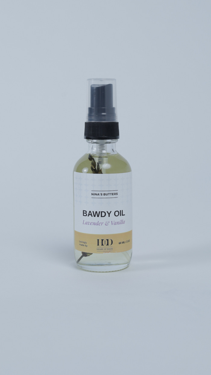 Bawdy Oil - Lavender & Vanilla - 60ml Spray