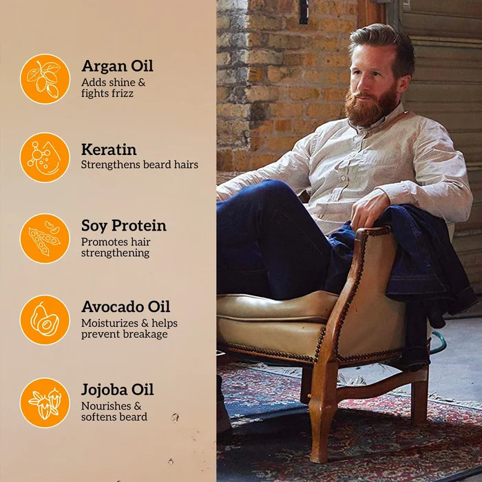 BEARD GUYZ adventurous set مجموعة العناية باللحية المخصصة للرجال من بيرد
