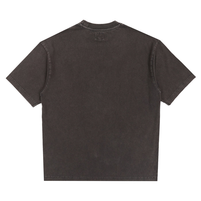 Block T-Shirt - Black Acid Wash