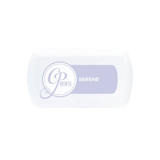 Catherine Pooler - Minis - Spa Collection - Beach Retreat. Collect all 8 soothing and sea-side inspired Spa colors. Sparkling Berry, Merlot, Clay Mask, Sea Glass, Bay Breeze, Tranquil, Cove Blue, Serene. Available at Embellish Away located in Bowmanville Ontario Canada. Serene