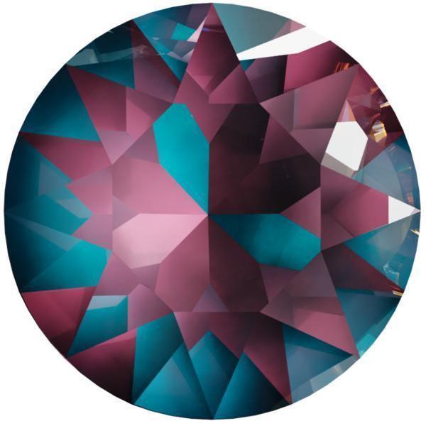 CHATON CRYSTAL BURGUNDY DELITE SS29 10PC