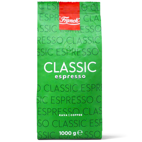 Classic Espresso Coffee Beans 1000g (Franck) (4433743839266)