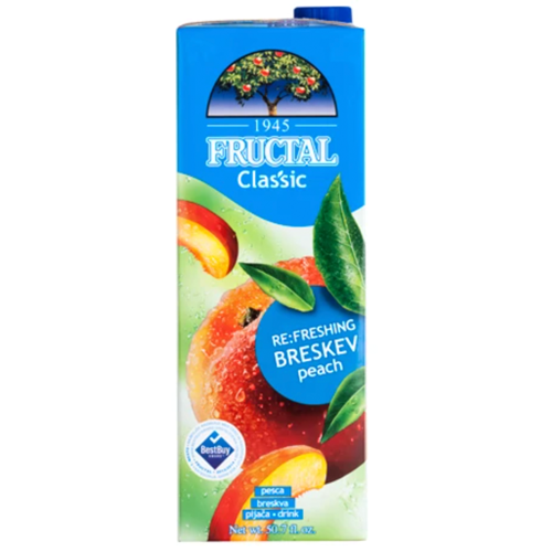 Classic PEACH Drink 1.5l (Fructal) - MezeHub