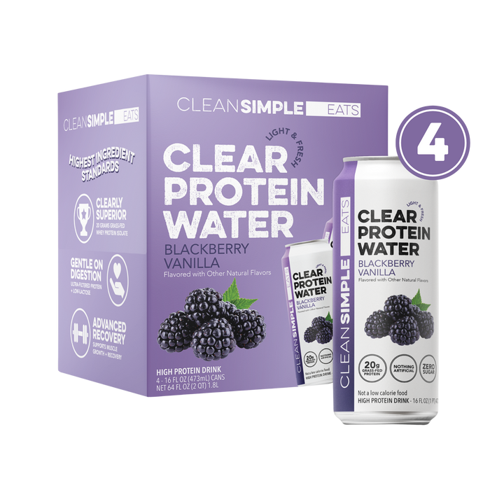 Clear Protein Water: Blackberry Vanilla