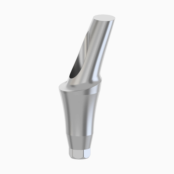 Conical Titanium Abutment, 20° Angled, Anatomic Concave, Ø4.5, C5.0 mm