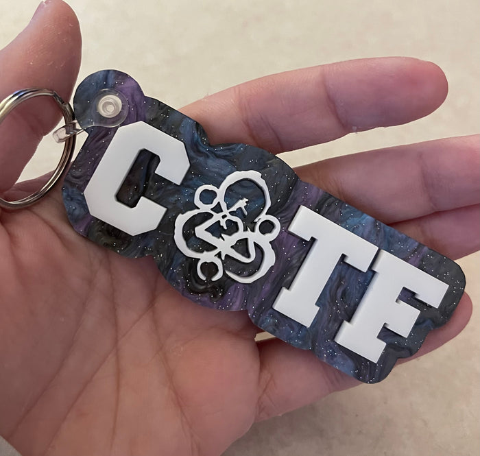 COTF - Space Acrylic Keychain