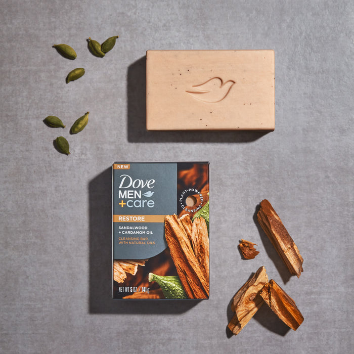DOVE MEN + Care Cozy Nights Sandalwood Gift Set مجموعة العناية بالجسم للرجال من دوف
