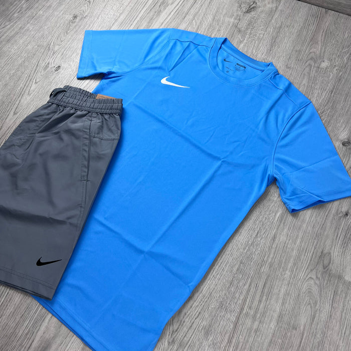 Nike 'Dri-Fit' Pocket Set - Blue/Grey