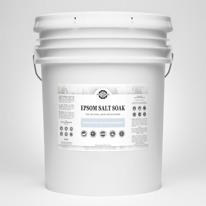 Epsom Salt Soak | Popular Scents or Unscented - Rustic Strength