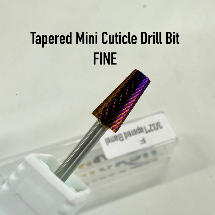 FlexOne Mini Tapered Nail Drill Bit Cross Cut - Fine Cuticle