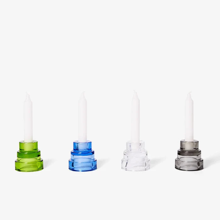 Gray Terrace Candle Holder