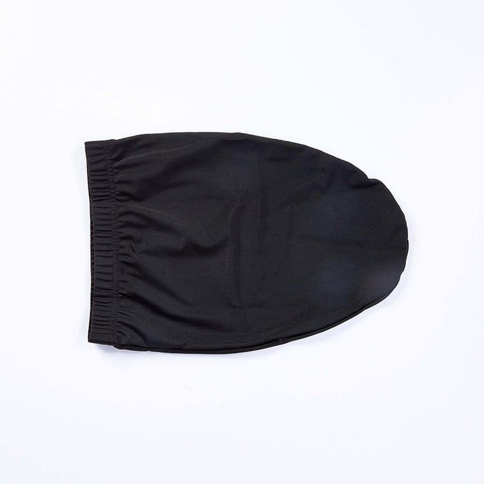 RED BEAUTY by KISS jumbo silky spandex loc cap black extra large stretch band for protecting and sleeping on locs