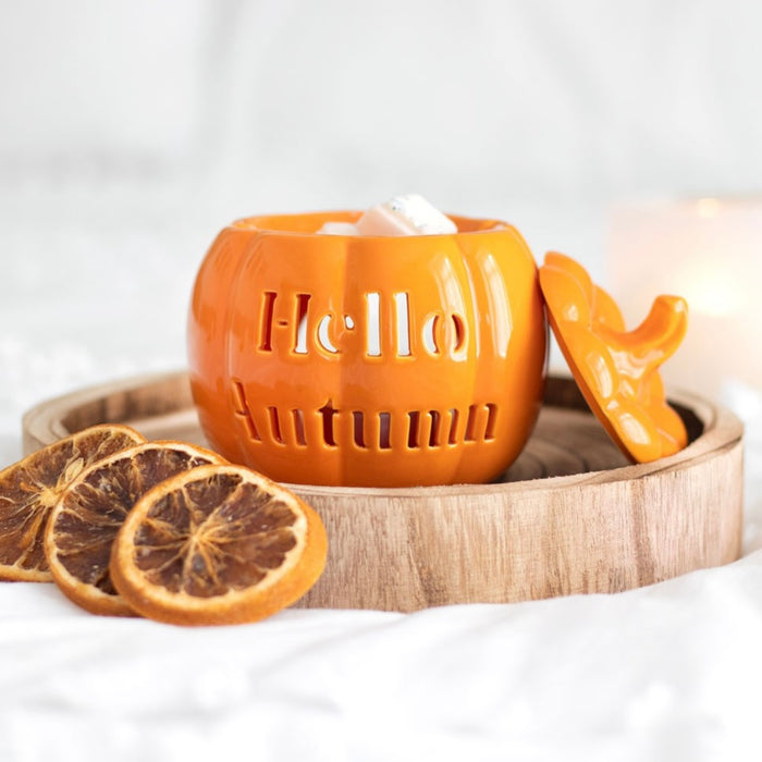 Hello Autumn Pumpkin Burner