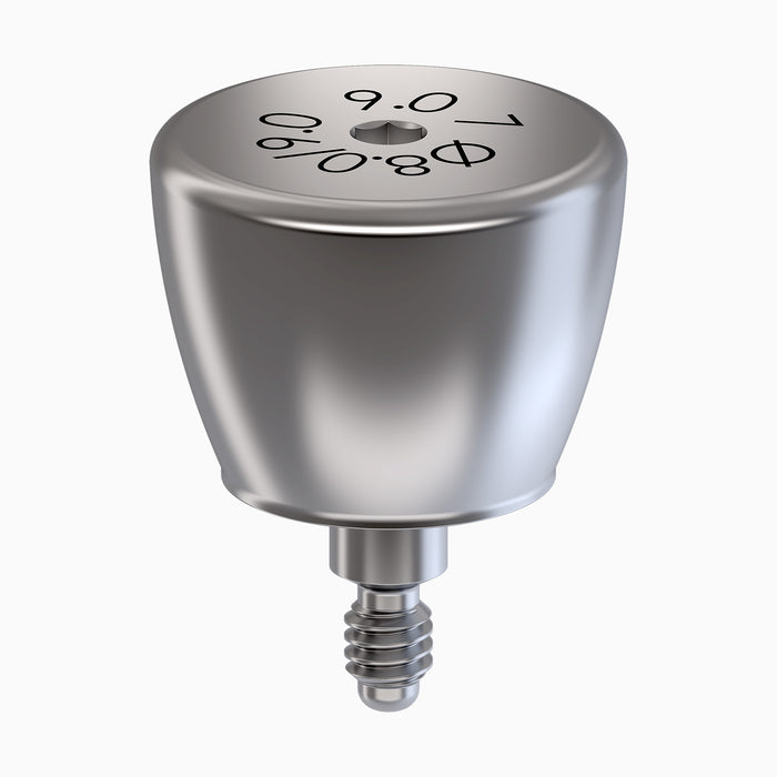 I-HEXMRT™ Healing Abutment, 9.0 Con, 7.0 mm Cuff for Ø8.0/9.0