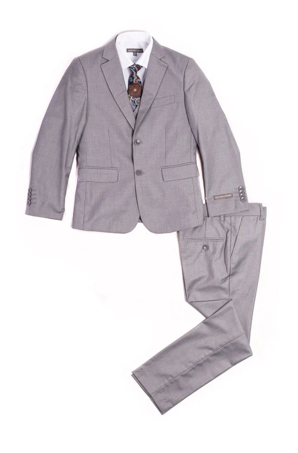 Isaac Mizrahi Lt. Grey 5 Pc. Suit
