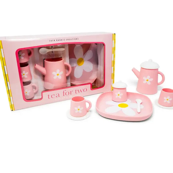 Jack Rabbit Teaset-Flower Power Pink
