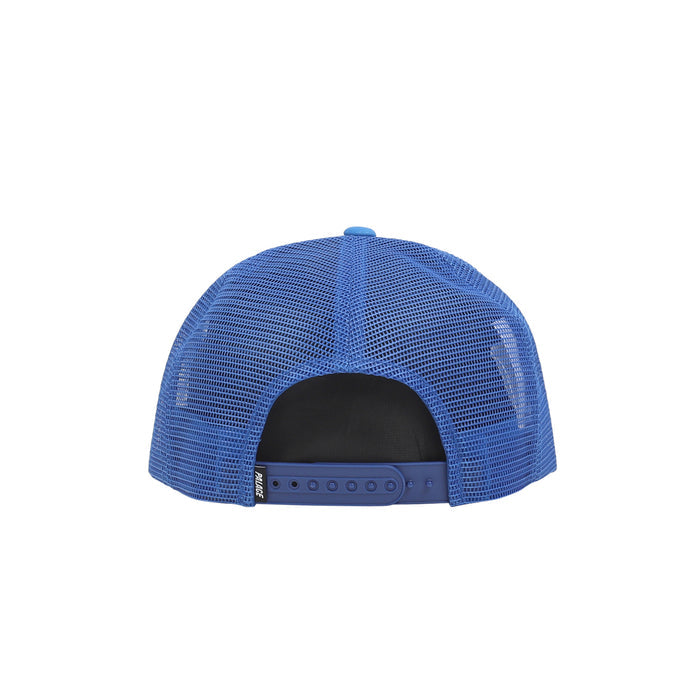 Kitty Rhinestone Trucker - Blue