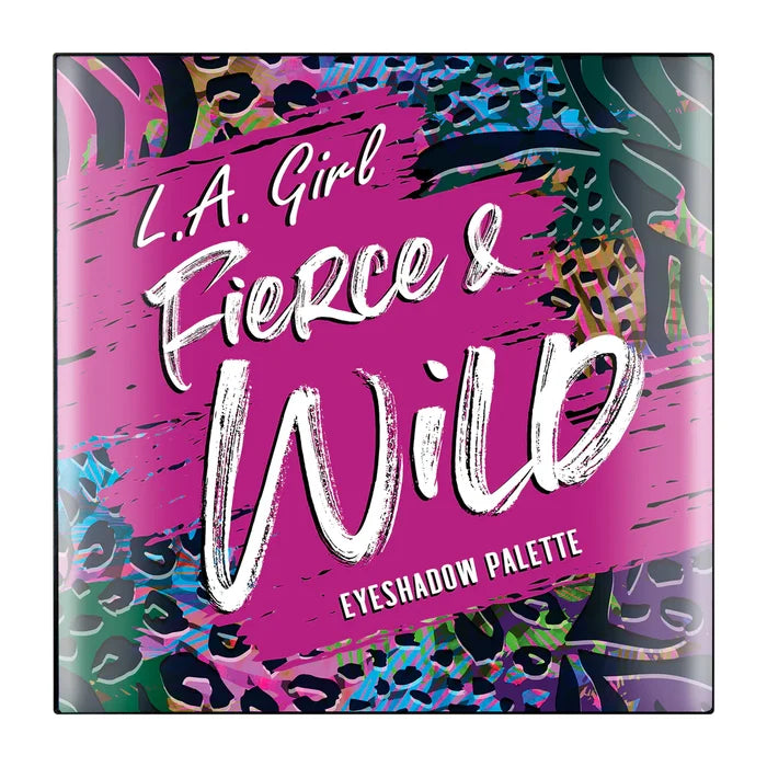 LA GIRL Fierce And Wild Eyeshadow Palette Untamed Purple علبة ظلال العيون
