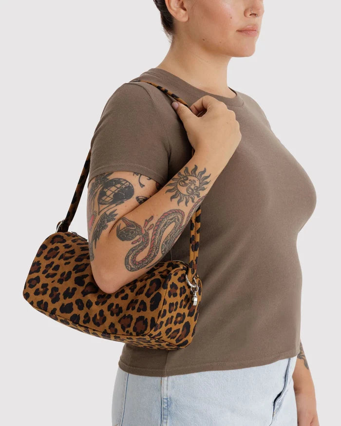 Leopard Nylon Loaf Bag