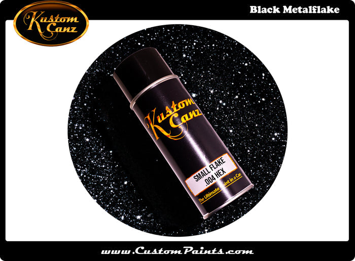 Metal Flake - Black