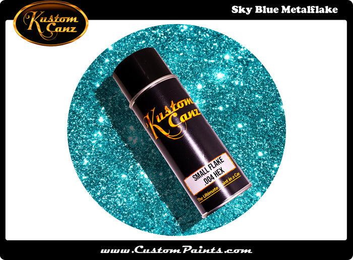 Metal Flake - Sky Blue