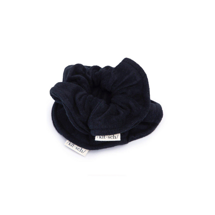Microfiber Towel Scrunchies - Black