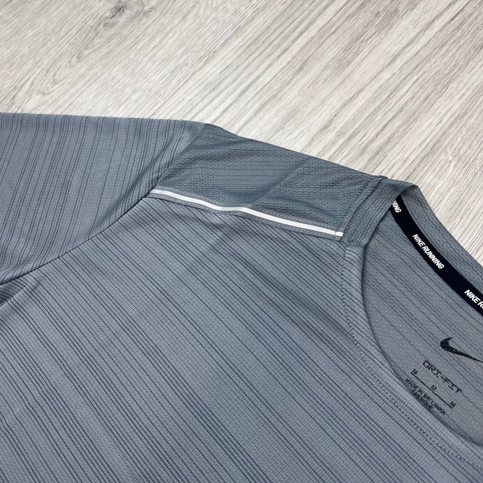 Nike 'Miler' T-Shirt - Smoke Grey