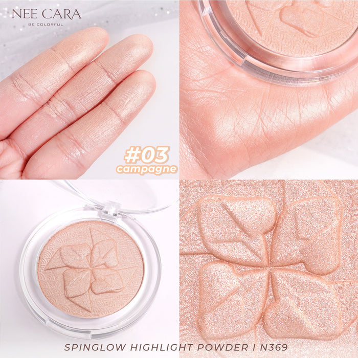 Nee Cara Be Colorful Spinglow Highlighter قلم تحديد العيون الملون من ني كارا بي كولورفول سبينجلو - Princess Cosmetics Qatar