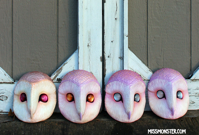 ****PRE-ORDER*** BARN OWL BLANK MASK