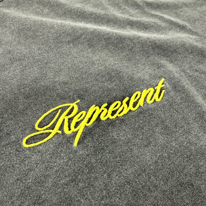 Represent 'Script' T-Shirt - Vintage Grey