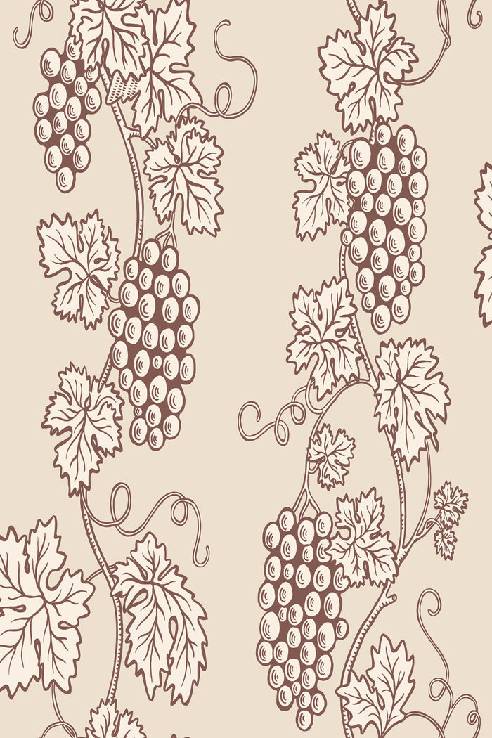 Carla in Burgundy, close-up pattern detail