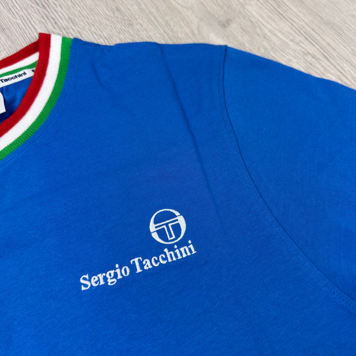 Sergio Tacchini 'Rainer FC' T-Shirt - Strong Blue