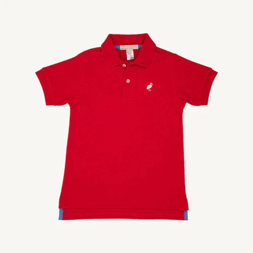 TBBC Prim & Proper Polo-Red