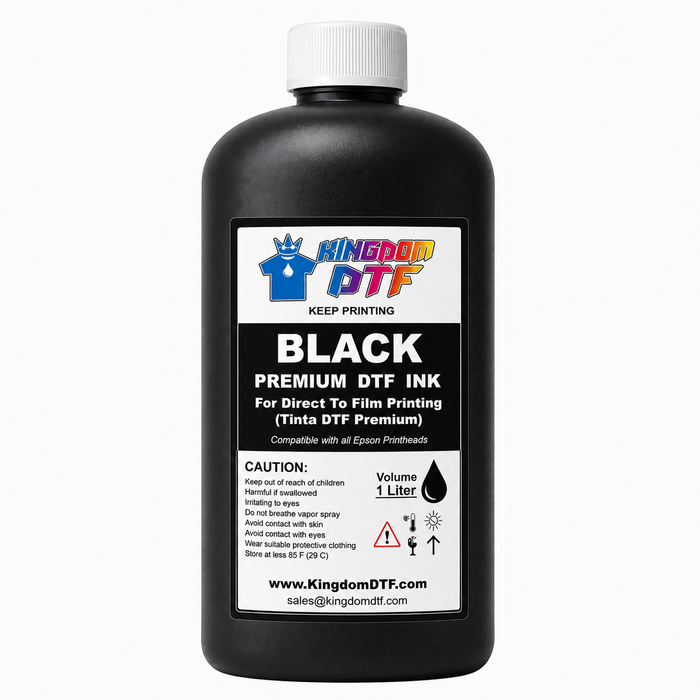 Tinta Negra DTF - Tinta Premium para Impresión Direct-to-Film - Puerto Rico