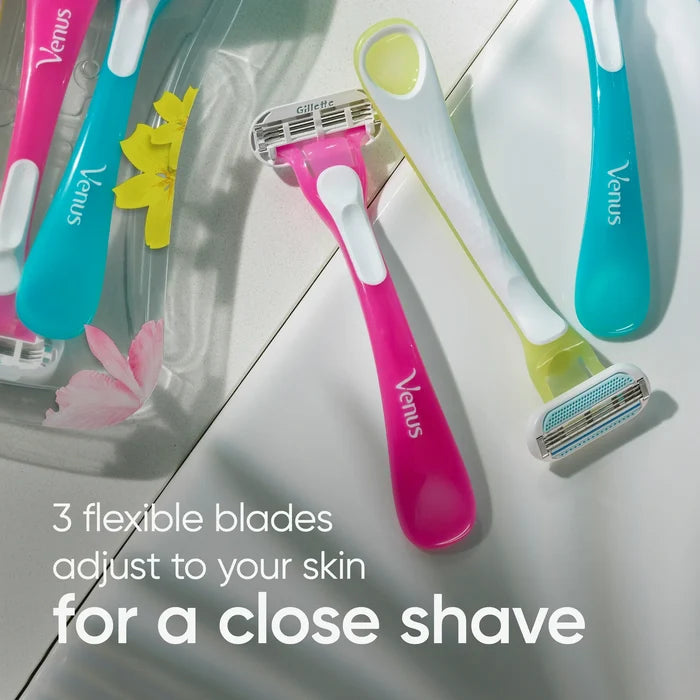 VENUS Gillette scented Tropical close and smooth shave with every stroke