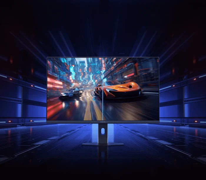 Racegame op de Xiaomi 2K Gaming Monitor G27Qi 2026, met beweging bij 200 Hz