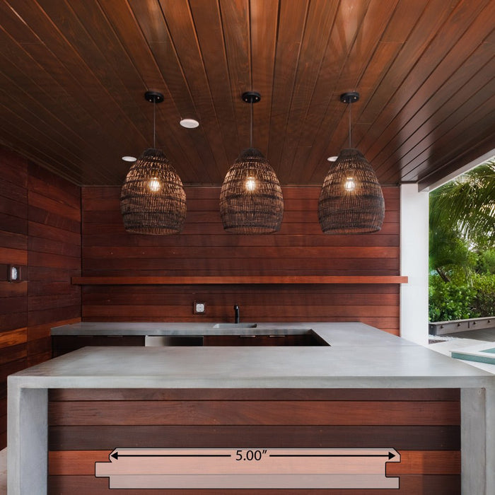 FSC® 1x6 Ipe 45° V-Groove - Advantage Lumber