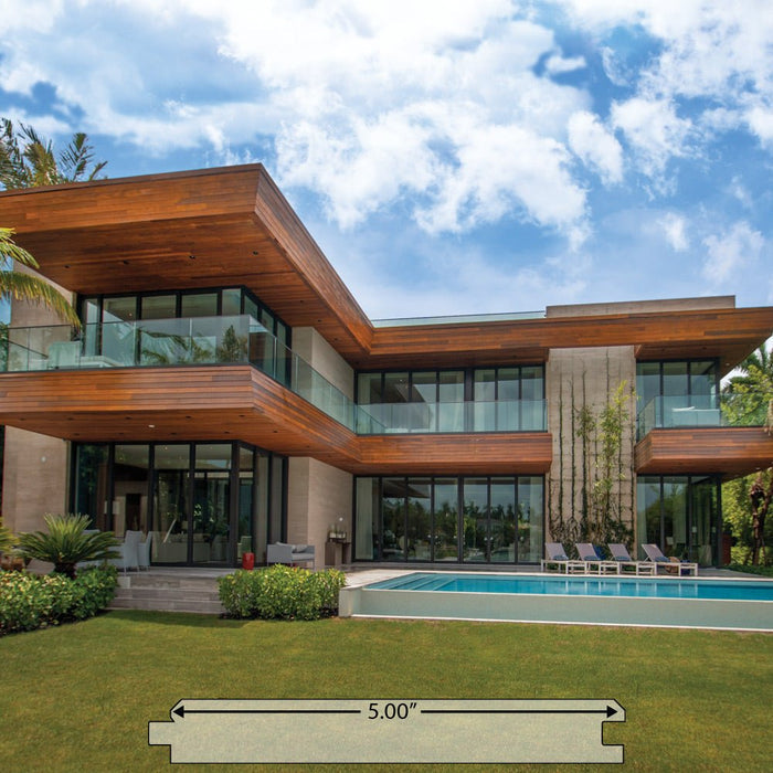 FSC® 1x6 +Plus® Ipe 45° V-Groove - Advantage Lumber