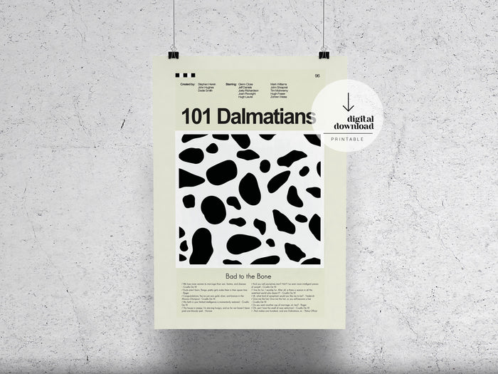 101 Dalmatians | DIGITAL ARTWORK DOWNLOAD
