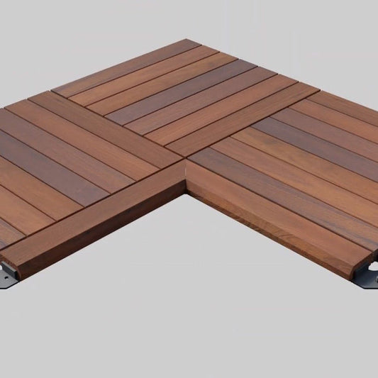 20 x 20 Advantage Deck Tile® Edge Trim - Inside Corner Set - Advantage Lumber