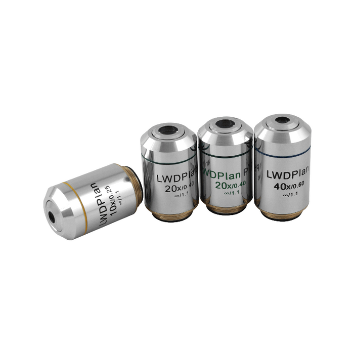 20X Infinity-Corrected Long Working Distance Plan Achromatic Microscope Objective Lens Working Distance 7.97mm