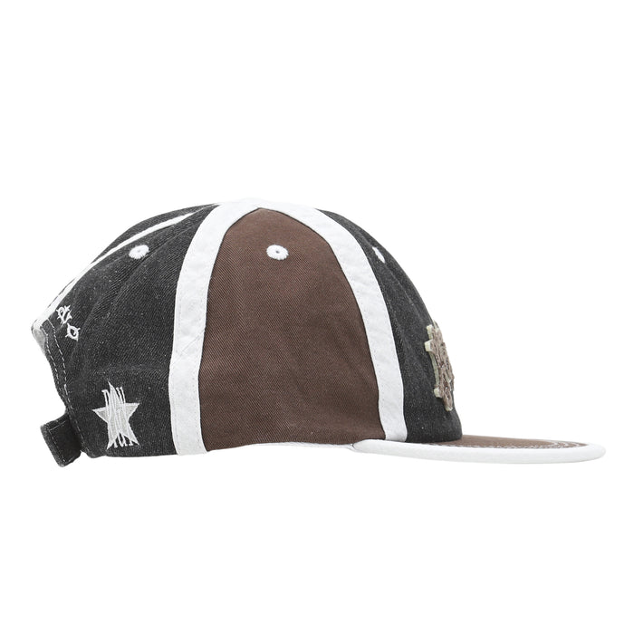 2Tone Denim Cap - Black