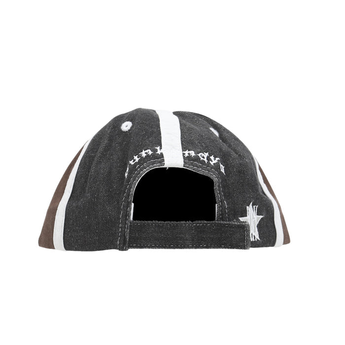 2Tone Denim Cap - Black