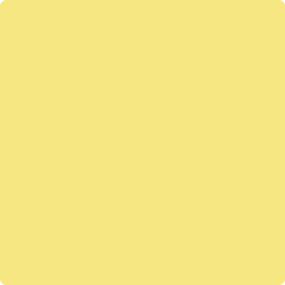 334-Limon:  a paint color by Benjamin Moore avaiable at Clement's Paint in Austin, TX.