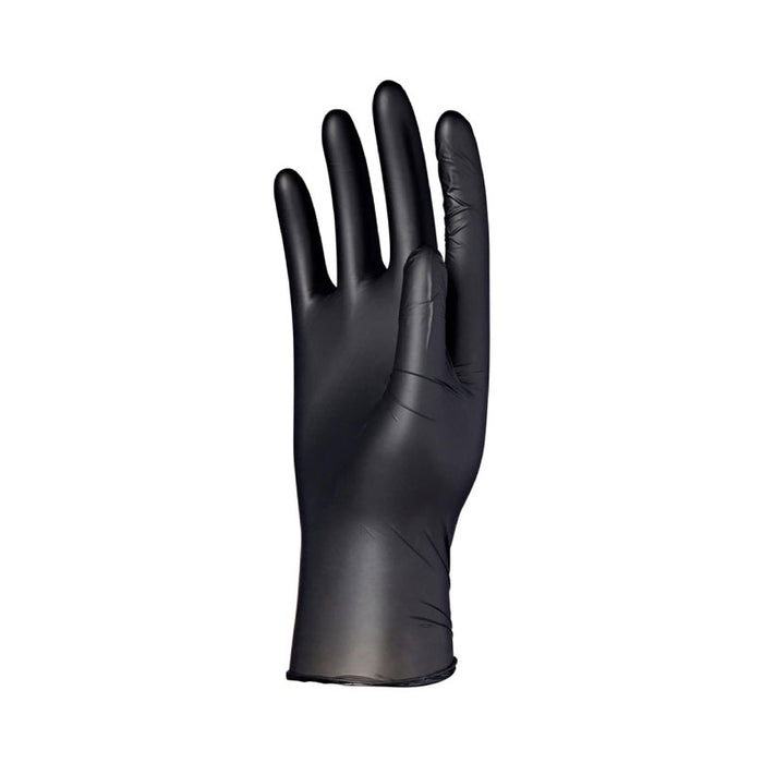 #50vgl02 Vinyl Gloves 50pcs [Medium] [Black]