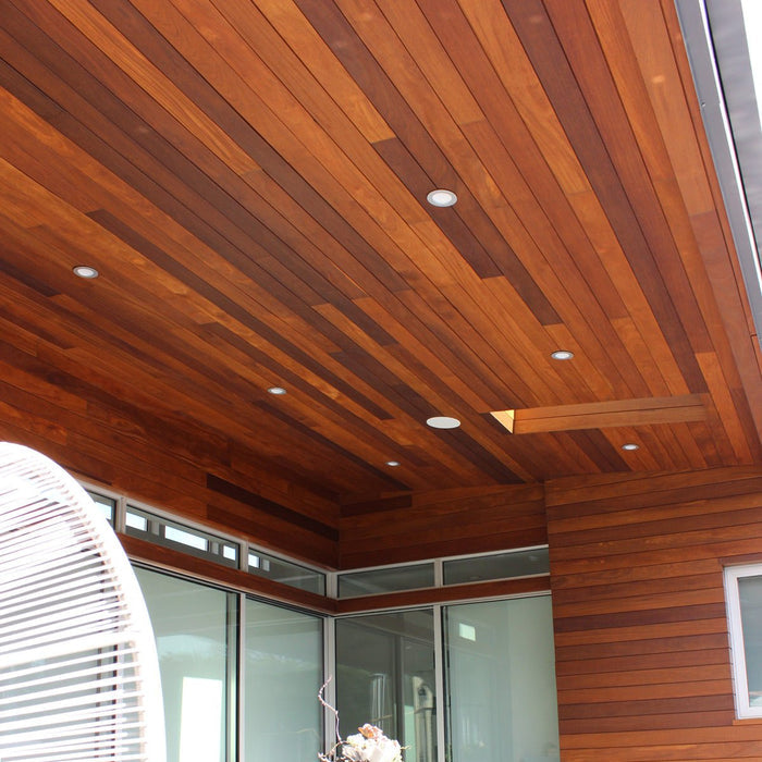 FSC® 5/4x4 Cumaru 45° V-Groove - Advantage Lumber