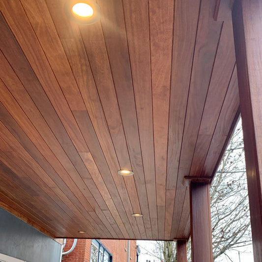 FSC® 5/4x6 Cumaru 45° V-Groove - Advantage Lumber